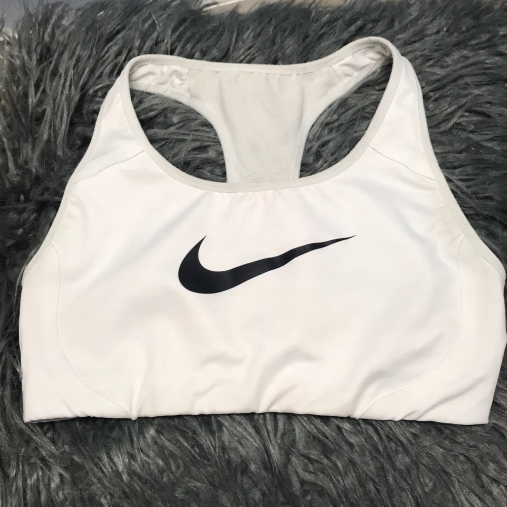 NIKE WHITE XS SPOETS BRA